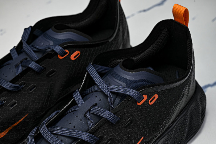 HM9697-400 AVA X SUPPORTIVE RUNNING SHOES DARK OBSIDIAN/BLACK/DARK GREY/BRIGHT MANDARIN
