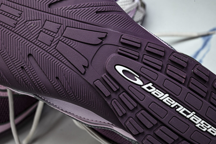 WSTGL 5159 BALENCIAGA RADAR CASUAL RUNNING SHOES DARK PURPLE/PURPLE