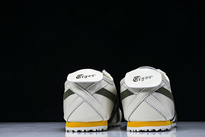 1183B815-101 MEXICO 66 VIN LOW-TOP CASUAL RUNNING SHOES BEIGE/GREEN