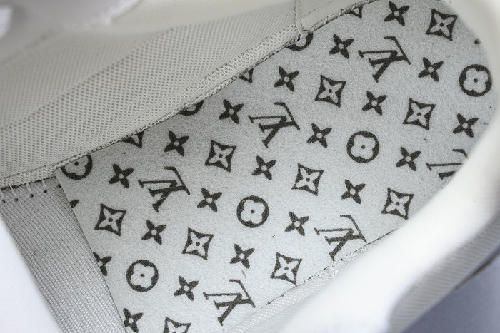 1AKKJD MONOGRAM SPORTY CASUAL SHOES BEIGE/WHITE/BEIGE