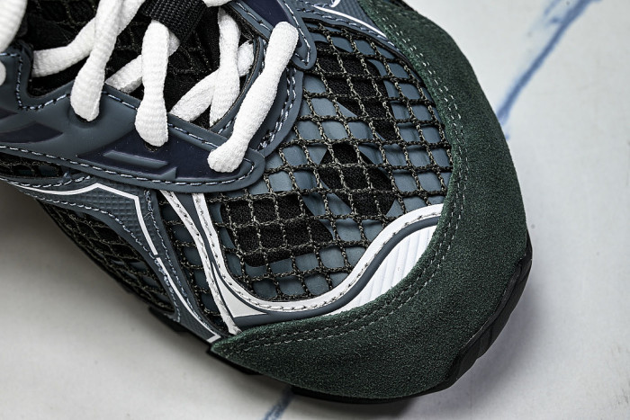 LOW-CUT CASUAL RUNNING SHOES FOR DAILY LIFE BLUE/GREEN