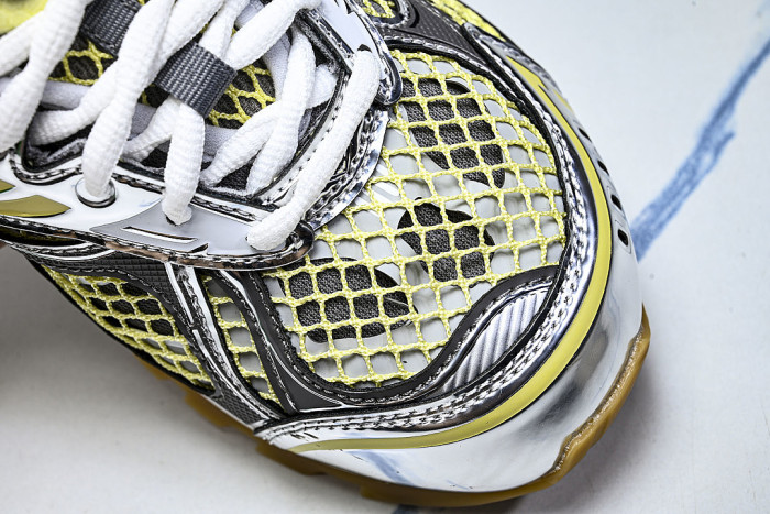 LOW-CUT CASUAL RUNNING SHOES FOR DAILY LIFE YELLOW/GREY