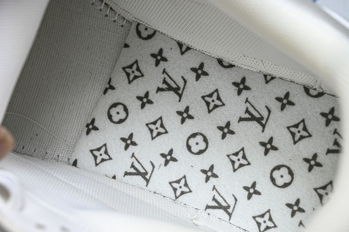1AKKJD MONOGRAM SPORTY CASUAL SHOES BEIGE/WHITE/BEIGE