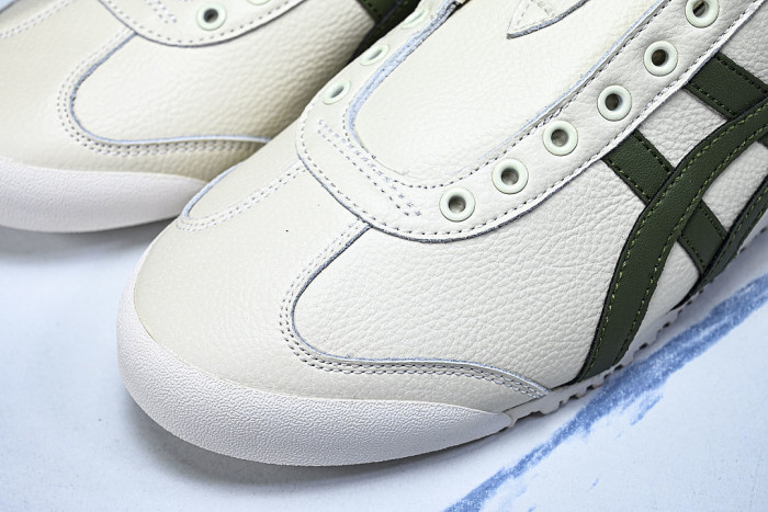 1183B815-101 MEXICO 66 VIN LOW-TOP CASUAL RUNNING SHOES BEIGE/GREEN