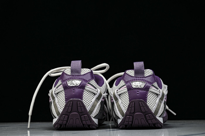 WSTGL 5159 BALENCIAGA RADAR CASUAL RUNNING SHOES DARK PURPLE/PURPLE