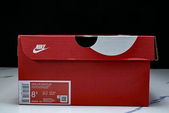 DM2362-100 AIR MAX PLUS WHITE/PURE PLATINUM/WHITE