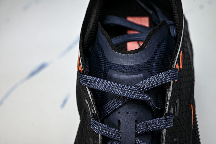 HM9697-400 AVA X SUPPORTIVE RUNNING SHOES DARK OBSIDIAN/BLACK/DARK GREY/BRIGHT MANDARIN