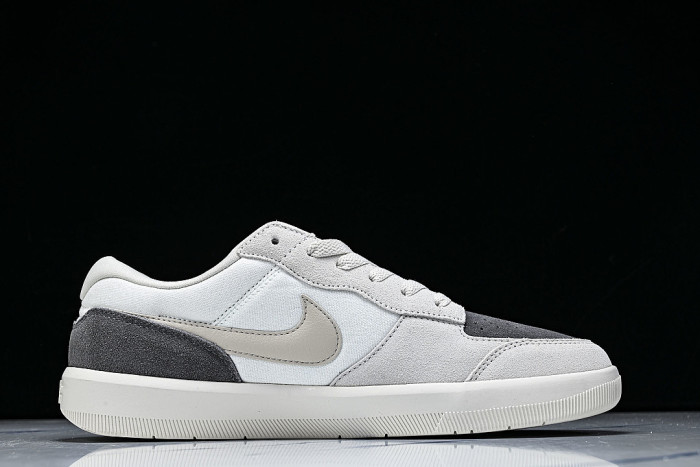 IQ8398-001 SB FORCE 58 RETRO SKATE SHOES BEIGE/BLACK/WHITE