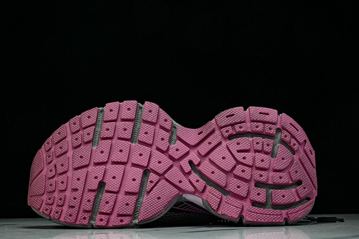 W3XCS-1550 3XL CHARMS MEN FASHIONABLE RUNNING SHOES GREY/PURPLE/PINK