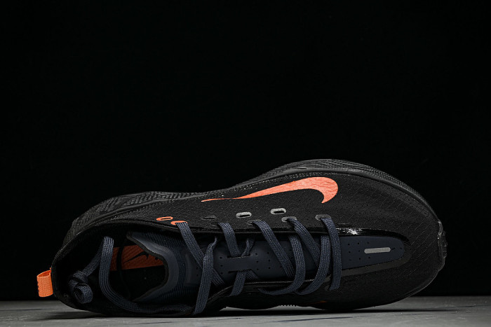 HM9697-400 AVA X SUPPORTIVE RUNNING SHOES DARK OBSIDIAN/BLACK/DARK GREY/BRIGHT MANDARIN