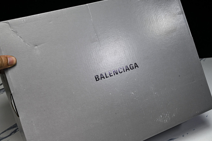 W6XLM 1000 BALENCIAGA 6XL SLIDE CASUAL SLIPPERS BLACK/INKINESS