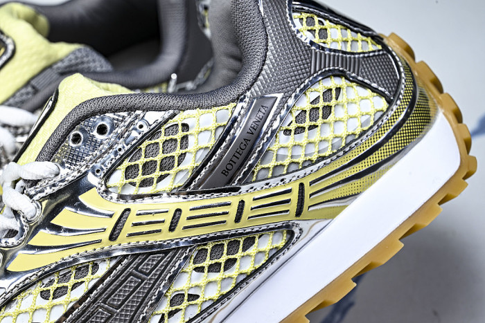 LOW-CUT CASUAL RUNNING SHOES FOR DAILY LIFE YELLOW/GREY
