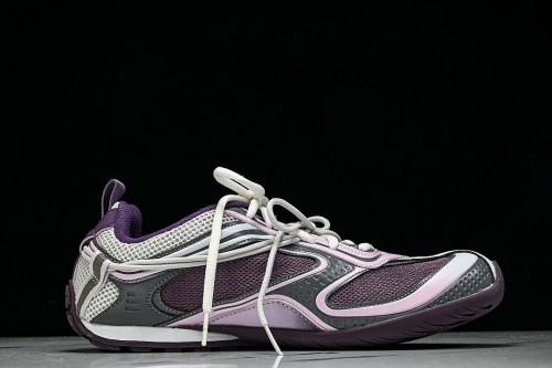 WSTGL 5159 BALENCIAGA RADAR CASUAL RUNNING SHOES DARK PURPLE/PURPLE