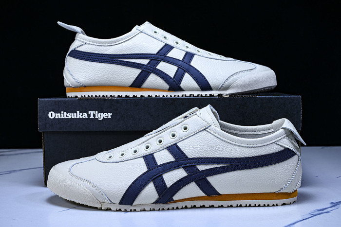 1183B815-103 MEXICO 66 VIN LOW-TOP CASUAL RUNNING SHOES BEIGE/BLUE