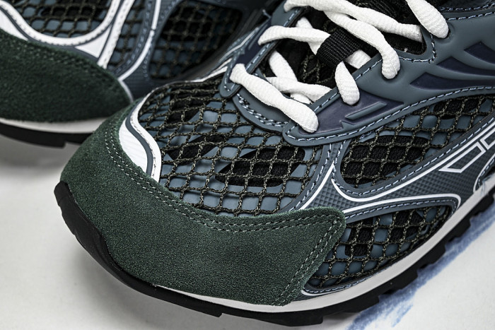 LOW-CUT CASUAL RUNNING SHOES FOR DAILY LIFE BLUE/GREEN