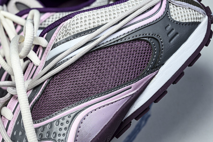 WSTGL 5159 BALENCIAGA RADAR CASUAL RUNNING SHOES DARK PURPLE/PURPLE