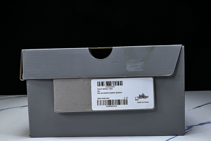 W3XCS-1550 3XL CHARMS MEN FASHIONABLE RUNNING SHOES GREY/PURPLE/PINK