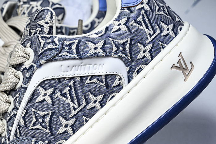 CANVAS CASUAL SPORTS SHOES BLUE/WHITE/BLUE