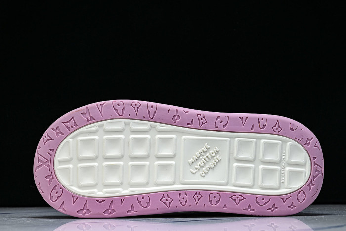 CANVAS CASUAL SPORTS SHOES PINK/GREEN/WHITE