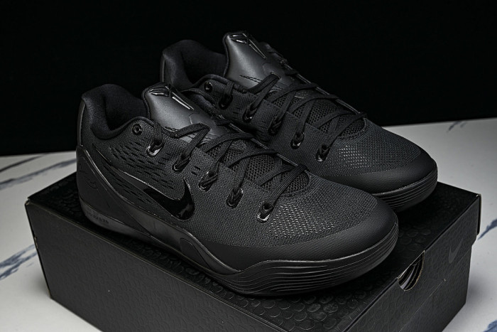 IH5095-002 KOBE 9 ELITE LOW EM PROTRO TB BLACK/BLACK/BLACK