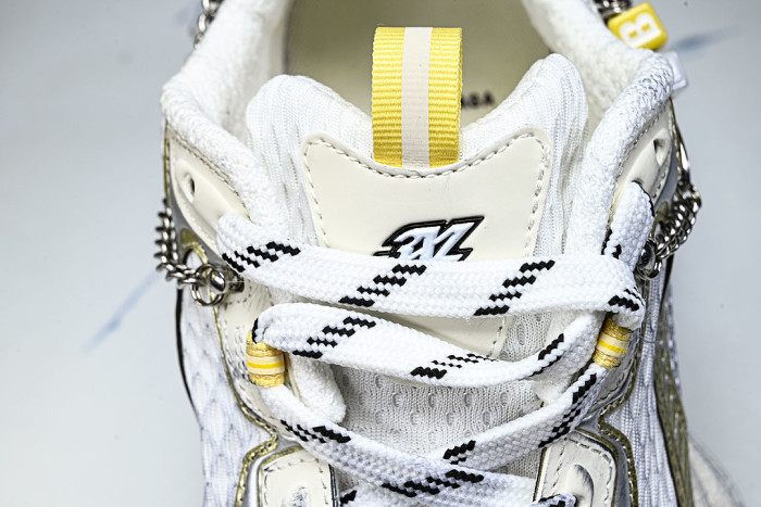 W3XCN9711 3XL CHARMS MEN FASHIONABLE RUNNING SHOES GREY/WHITE/YELLOW
