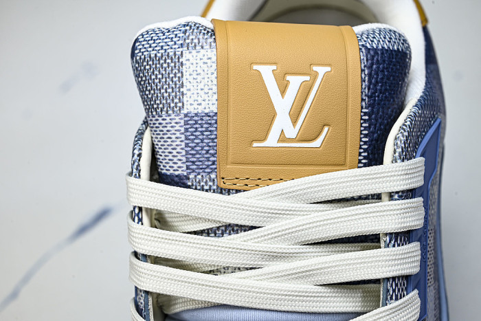 TRAINER SPORTY CASUAL SHOES BLUE/WHITE