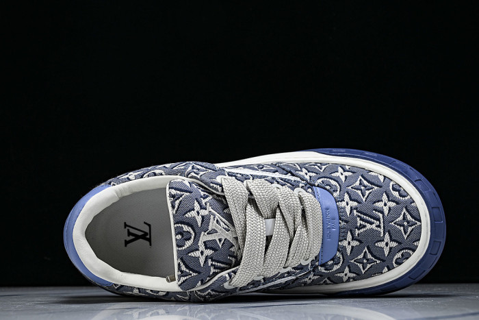 CANVAS CASUAL SPORTS SHOES BLUE/WHITE/BLUE