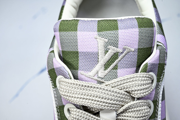 CANVAS CASUAL SPORTS SHOES PINK/GREEN/WHITE