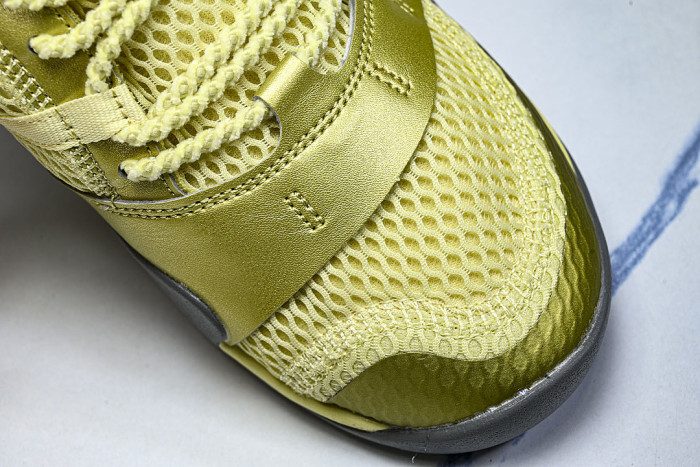 MT10OMB MINIMUS 10 LOW-TOP SPORTS CASUAL SHOES YELLOW/SILVER/GREY