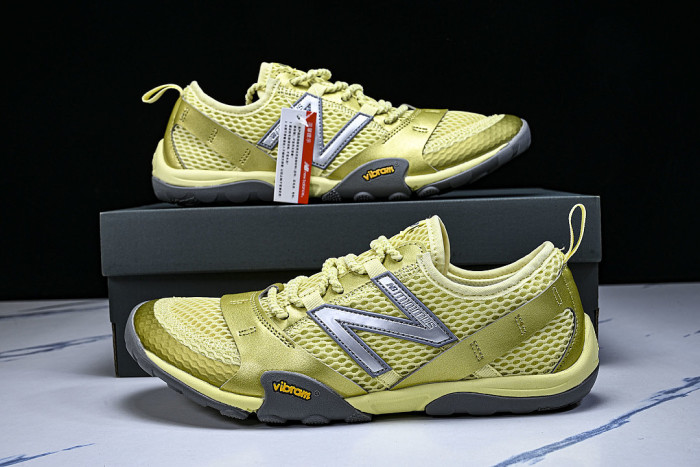 MT10OMB MINIMUS 10 LOW-TOP SPORTS CASUAL SHOES YELLOW/SILVER/GREY