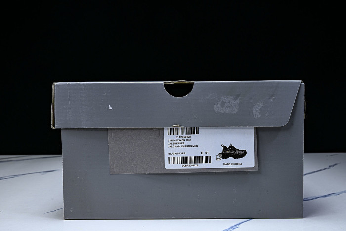 W3XCN1000 3XL CHARMS MEN FASHIONABLE RUNNING SHOES BLACK/SILVER/BLACK