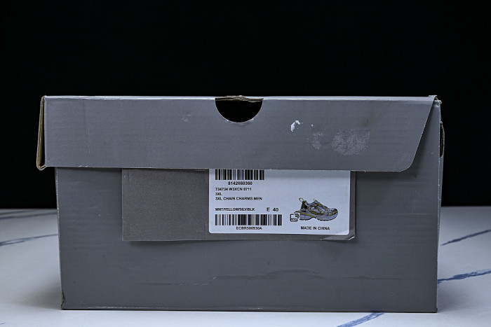 W3XCN9711 3XL CHARMS MEN FASHIONABLE RUNNING SHOES GREY/WHITE/YELLOW