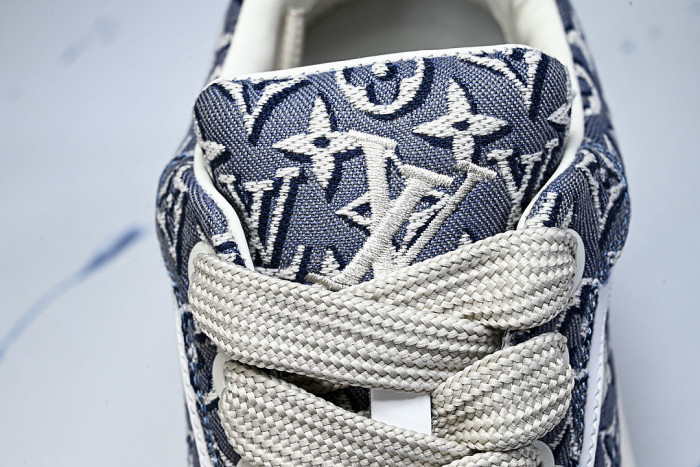 CANVAS CASUAL SPORTS SHOES BLUE/WHITE/BLUE