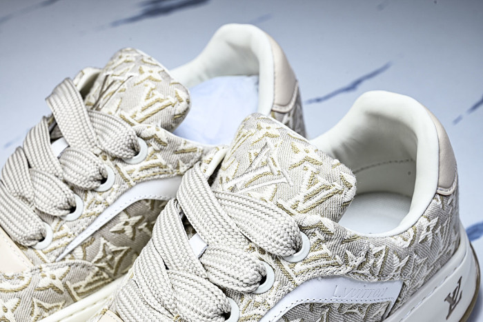 CANVAS CASUAL SPORTS SHOES BEIGE/WHITE/BEIGE