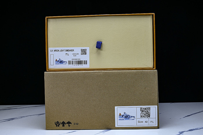 TRAINER SPORTY CASUAL SHOES BLUE/WHITE