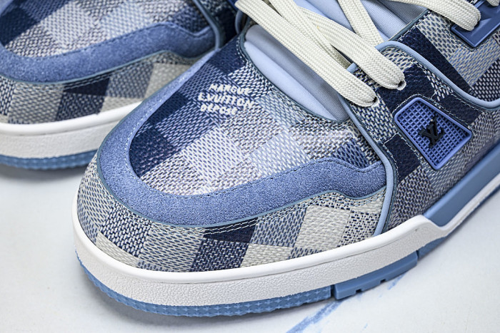 TRAINER SPORTY CASUAL SHOES BLUE/WHITE