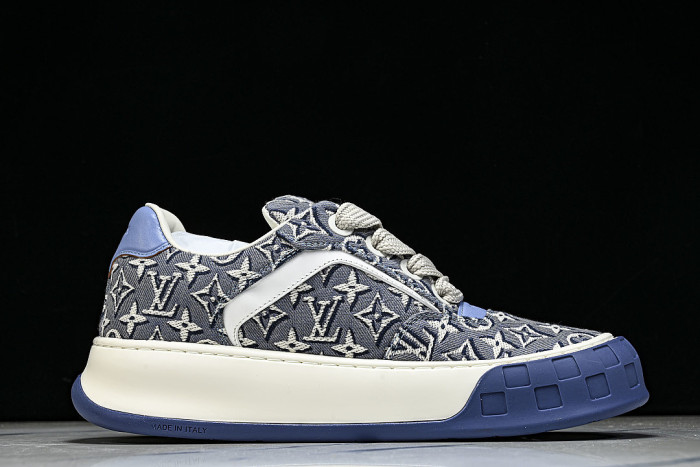 CANVAS CASUAL SPORTS SHOES BLUE/WHITE/BLUE