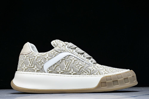 CANVAS CASUAL SPORTS SHOES BEIGE/WHITE/BEIGE