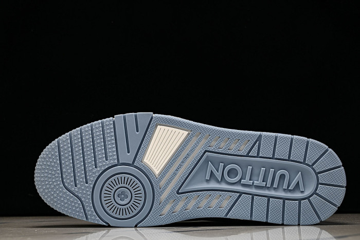 TRAINER SPORTY CASUAL SHOES BLUE/WHITE