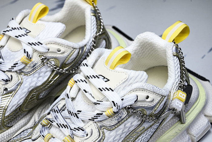 W3XCN9711 3XL CHARMS MEN FASHIONABLE RUNNING SHOES GREY/WHITE/YELLOW