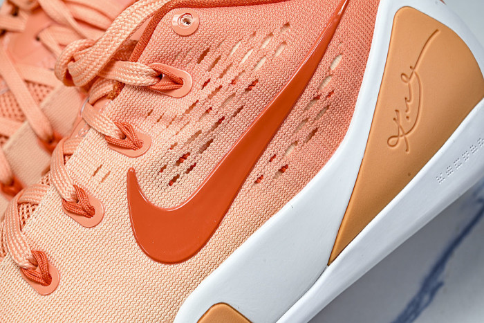 IM6119-800 KOBE 9 ELITE LOW EM PROTRO ORANGE FROST/ICE PEACH/BRILLIANT ORANGE/SUMMIT WHITE