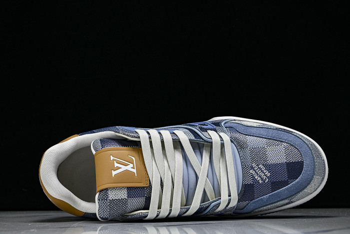 TRAINER SPORTY CASUAL SHOES BLUE/WHITE