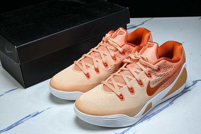 IM6119-800 KOBE 9 ELITE LOW EM PROTRO ORANGE FROST/ICE PEACH/BRILLIANT ORANGE/SUMMIT WHITE
