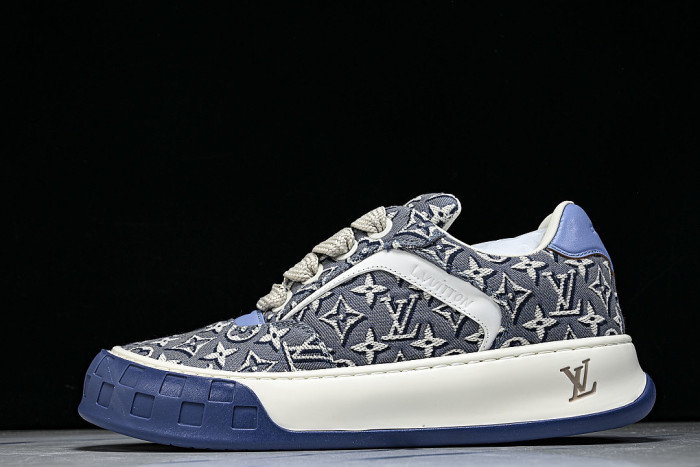 CANVAS CASUAL SPORTS SHOES BLUE/WHITE/BLUE