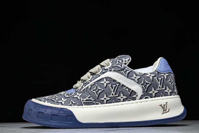 CANVAS CASUAL SPORTS SHOES BLUE/WHITE/BLUE