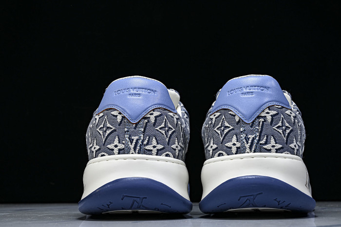 CANVAS CASUAL SPORTS SHOES BLUE/WHITE/BLUE