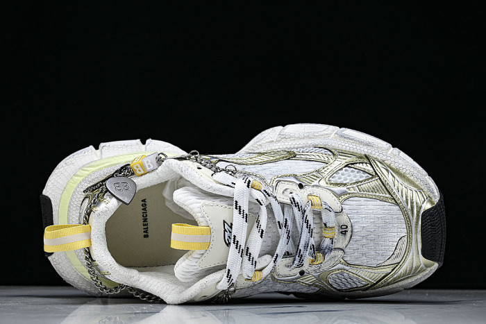 W3XCN9711 3XL CHARMS MEN FASHIONABLE RUNNING SHOES GREY/WHITE/YELLOW