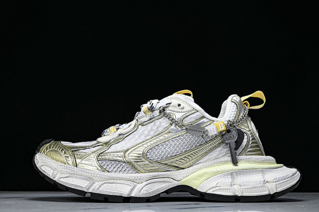 W3XCN9711 3XL CHARMS MEN FASHIONABLE RUNNING SHOES GREY/WHITE/YELLOW