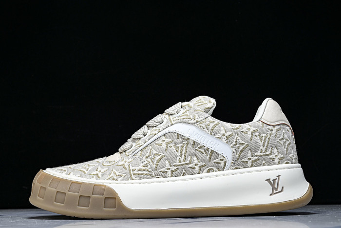CANVAS CASUAL SPORTS SHOES BEIGE/WHITE/BEIGE