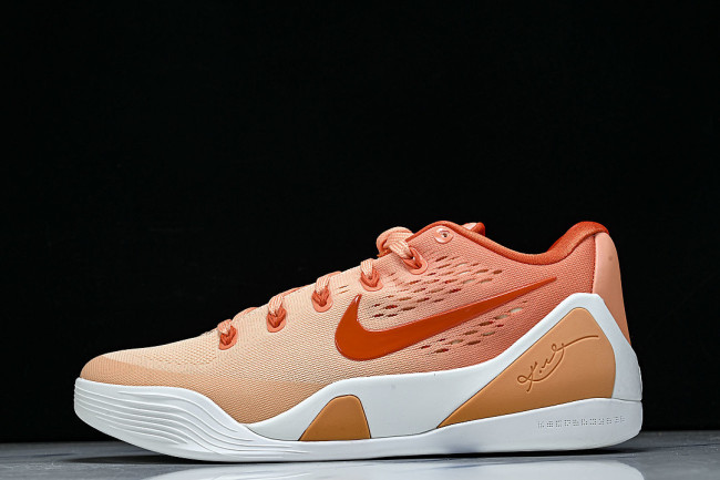 IM6119-800 KOBE 9 ELITE LOW EM PROTRO ORANGE FROST/ICE PEACH/BRILLIANT ORANGE/SUMMIT WHITE